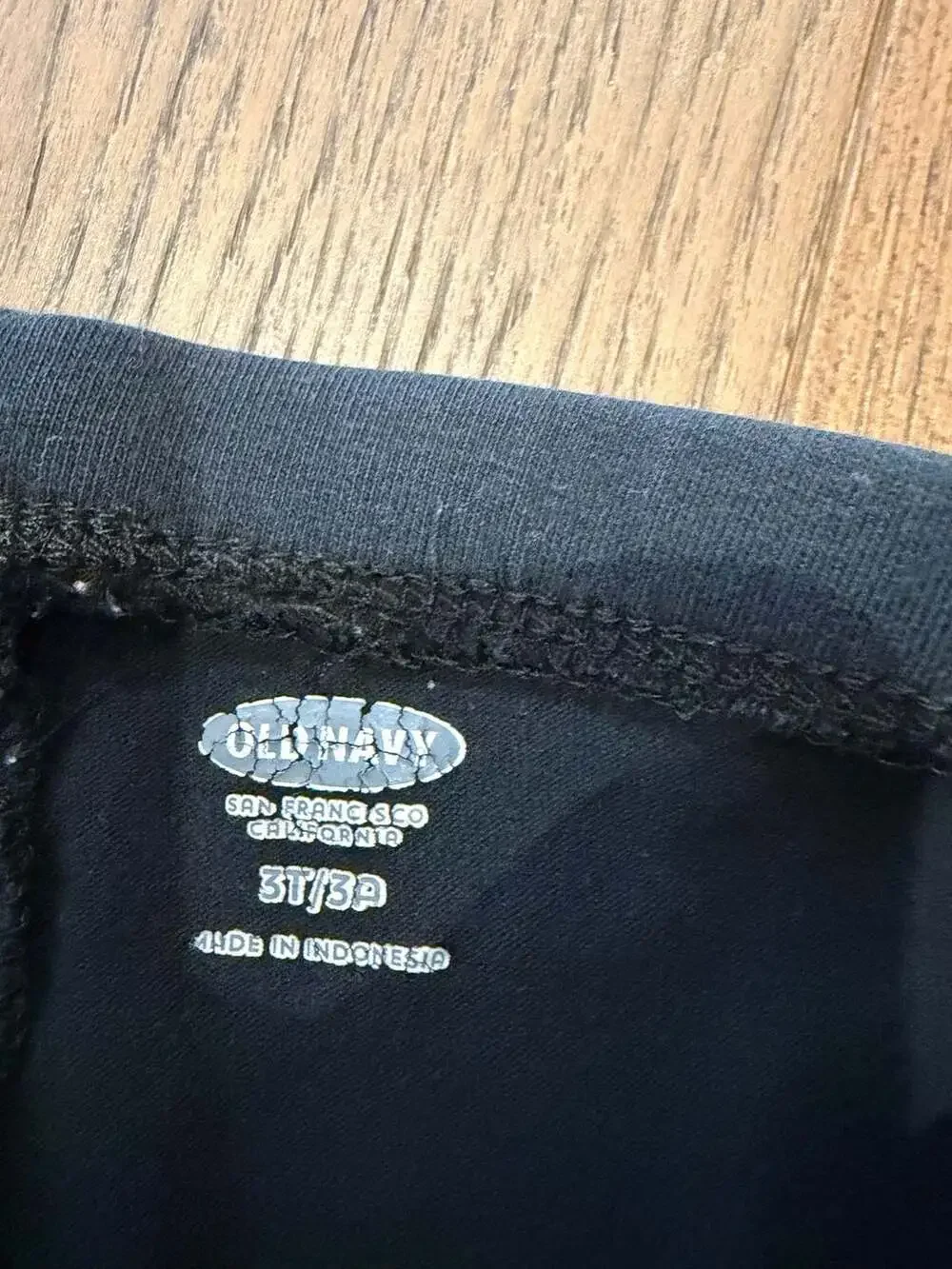 Old Navy Toddler Girls Black Cotton Leggings Size 3T
